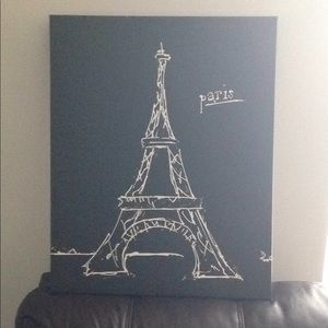 Eiffel Tower painting